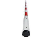 15' Aluminum Arm With Red/White Reflective Stripes (8.22)