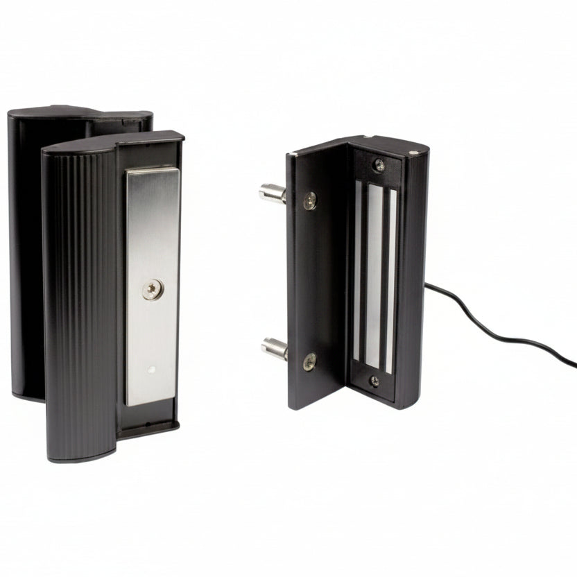 600Lbs Maglock With Integrated Handles - Black (2.24)