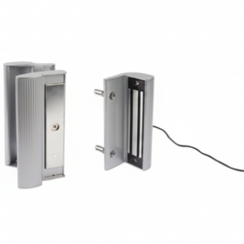 600Lbs Maglock With Integrated Handles - Silver