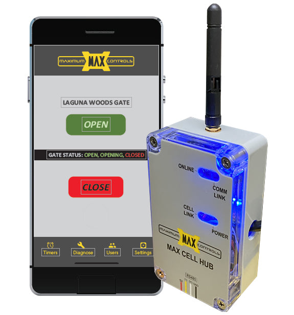 Max Cell Hub For Maximum Control Gate Operators (8.23)..***Main Board Must Be App Ready***