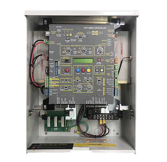 Solar Control Box For Strong And Super Arms 2-18Ah Batteries Included(Panels Not Included, Need 24Vdc And 36V Output) (8.23)
