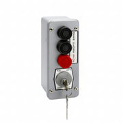 Exterior 3-Button Surface Mount Control Station With Mortise Lockout