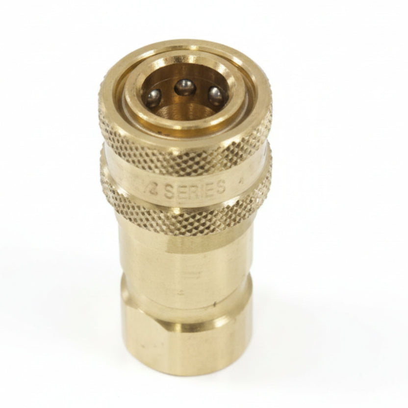 QUICK DISCONNECT SOCKET - 1/8" (9.22)"***((BRASS)))****
