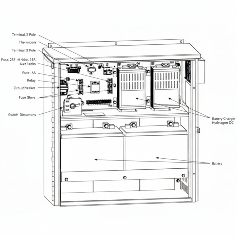 60 AMP BREAKER (DCPS-60)(9.22)