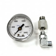GUAGE, PRESSURE-2000 PSI,KIT-222SS (9.22)