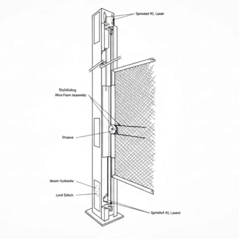 WIRE ROPE  ASSEMBLY, Stabilization(9.22)