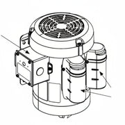 MOTOR, .75 HP SINGLE PHASE FOR HTG / 111LS (9.22)