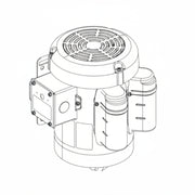 208V, 1 PHASE 1HP MOTOR 1725RPM (9.23)