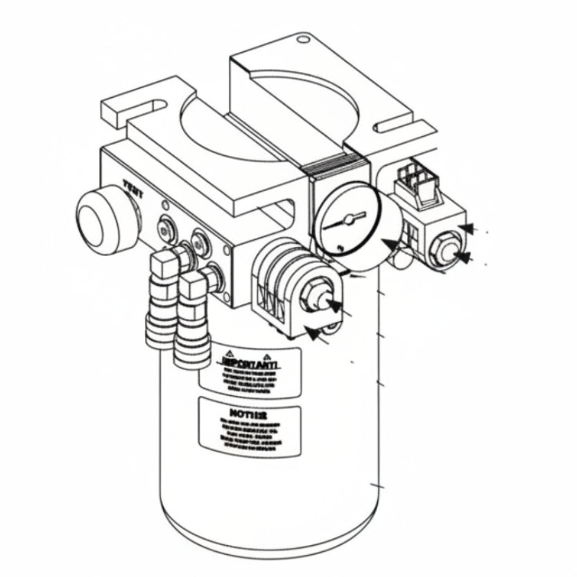 REPLACEMENT PUMP PACK FOR STRONGARM 36 (HTG-320-8) ***INCLUDES COUPLER*** (9.22)