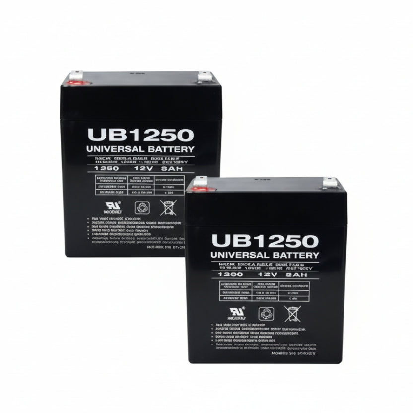 TWO (2) 12V 50AH BATTERIES (9.22)
