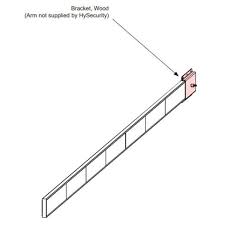 Wood Adapter Bracket For Strongarm Park Operators (9.22)