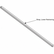 LOWER RESTRAINING STRAP FOR M30 / M50 ARMS - 20' (9.22)