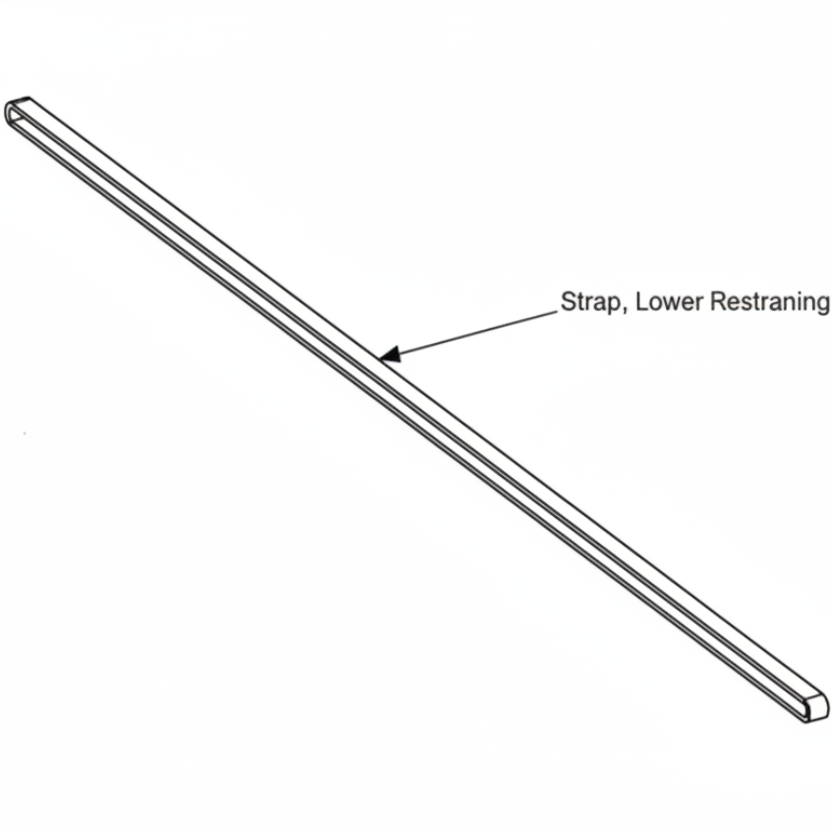 LOWER RESTRAINING STRAP FOR M30 / M50 ARMS - 20' (9.22)