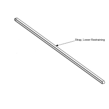 Restraining Strap For Lower Arm (24')