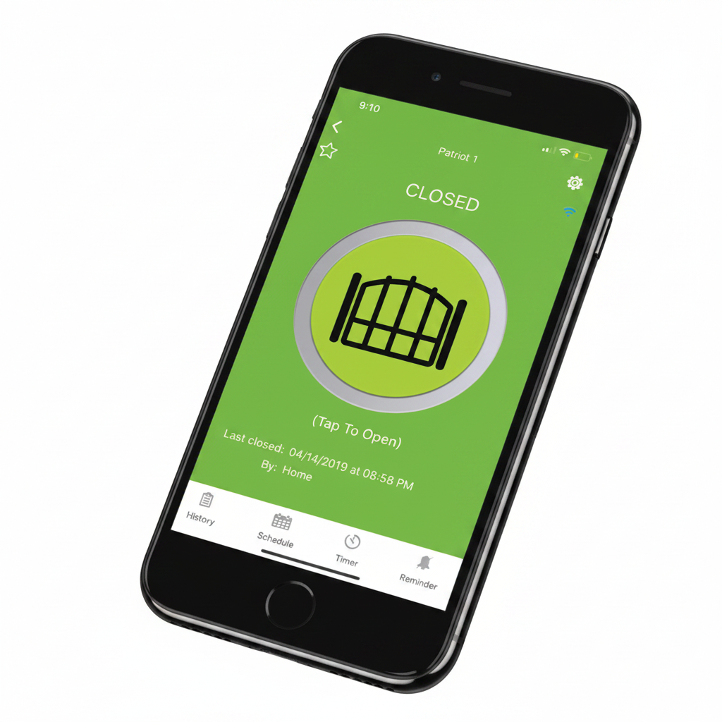 Nexx Gate Smart Phone App by USAutomatic