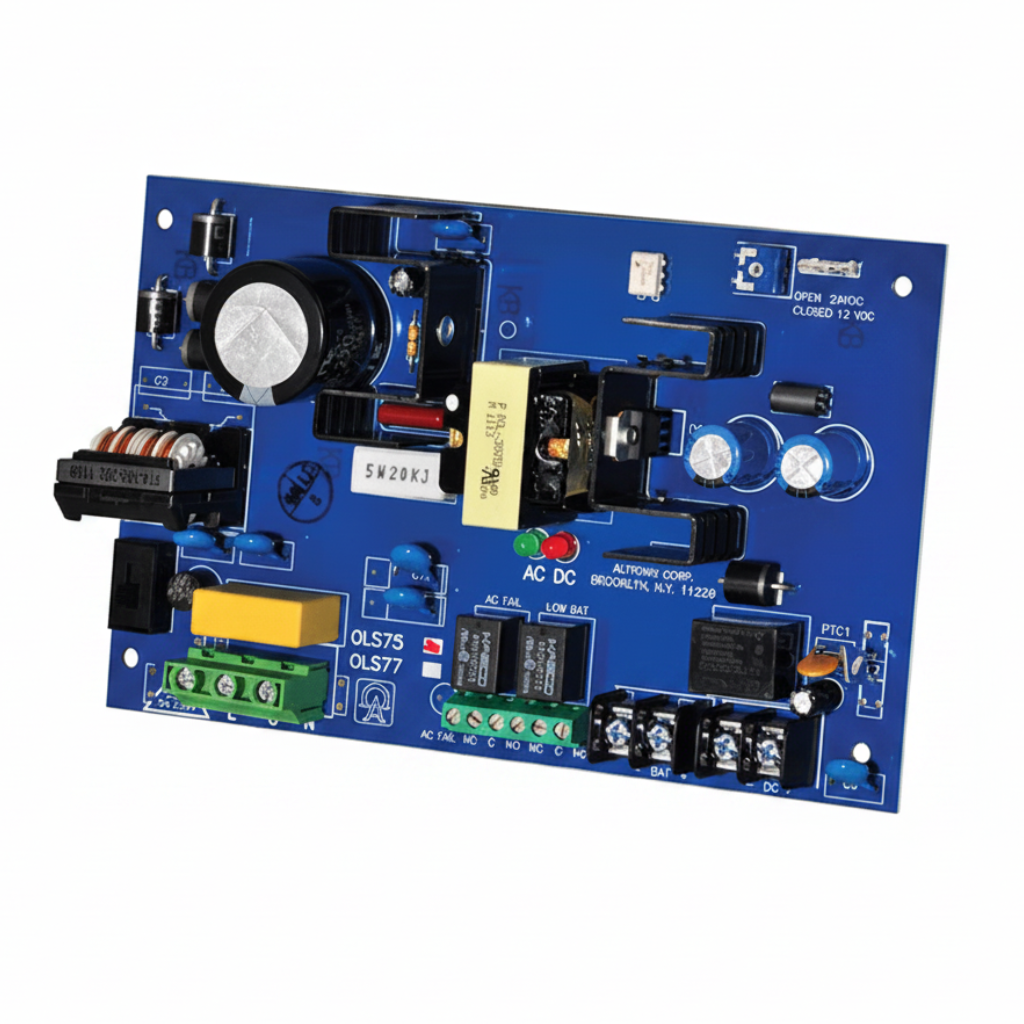 Ols75..Offline Switching Power Supply Board, 115Vac 50/60Hz At 0.95A Or 230Vac 50/60Hz At 0.6A, 12/24Vdc At 2.5A Output