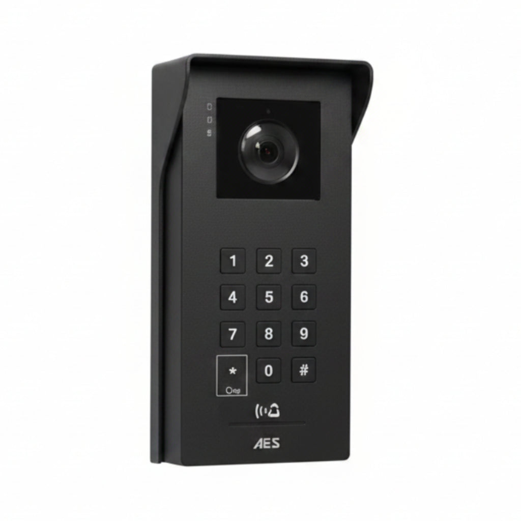 Opyn IP Video, Imperial Black Keypad (Antenna Required For WiFi, P/N - AES-WIFIA-10-KIT)