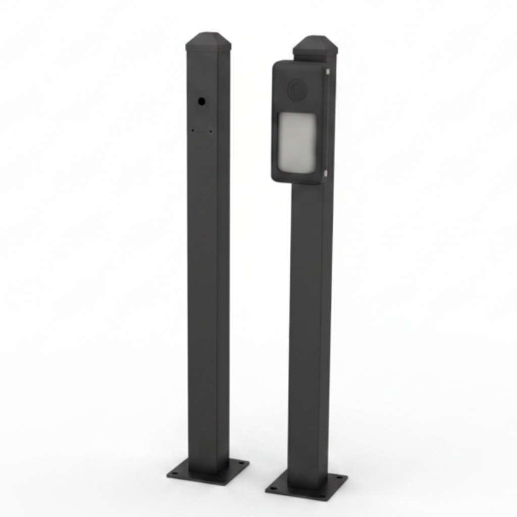 Optex 30" Road Surface Mounting Post For Ovs Virtual Loop Sensor (Black)(9.23)