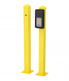 Optex 23" Curb Mounting Post For Ovs Virtual Loop Sensor (Yellow)(9.23)