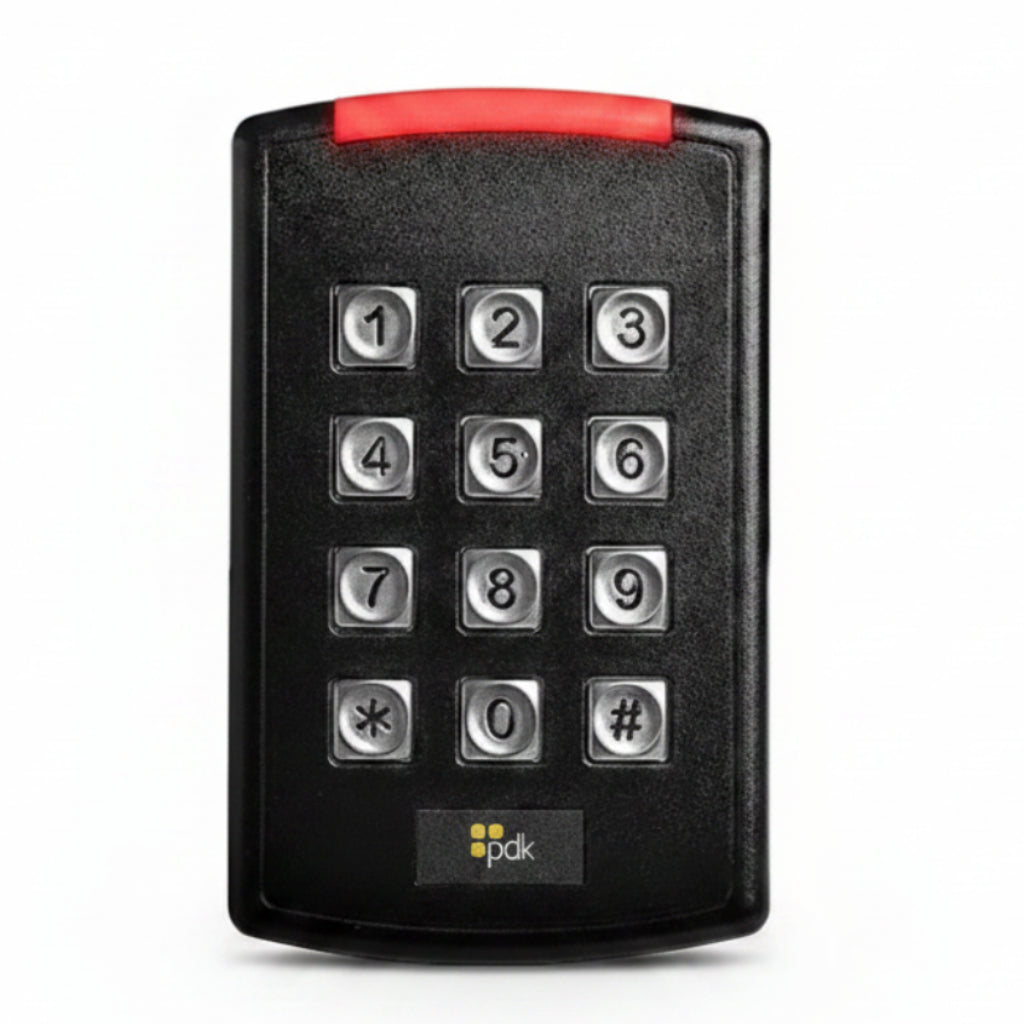 Red Keypad With Reader **Discontinued - Replaced By PDA-RKPBV2**