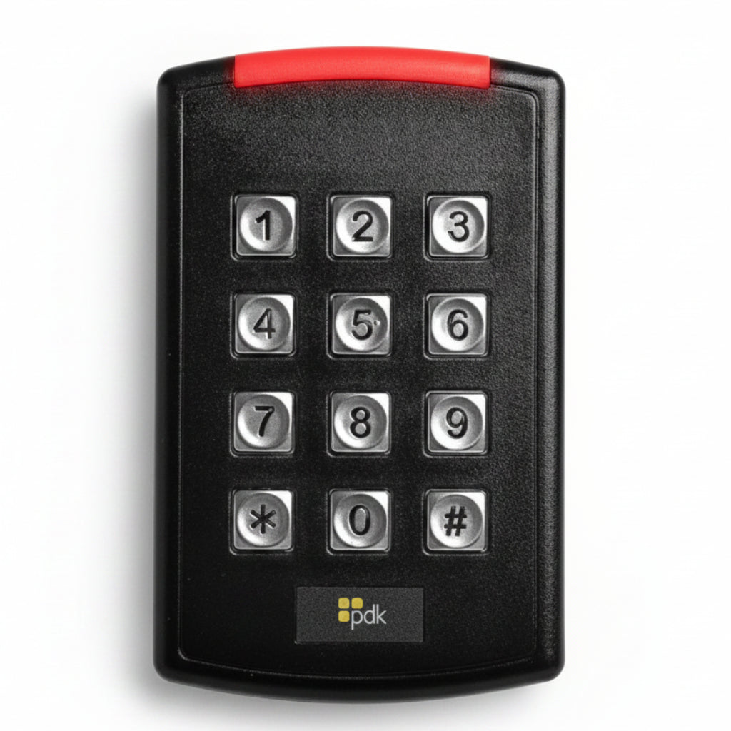Red Keypad With Reader **Discontinued - Replaced By PDA-RKPBV2**