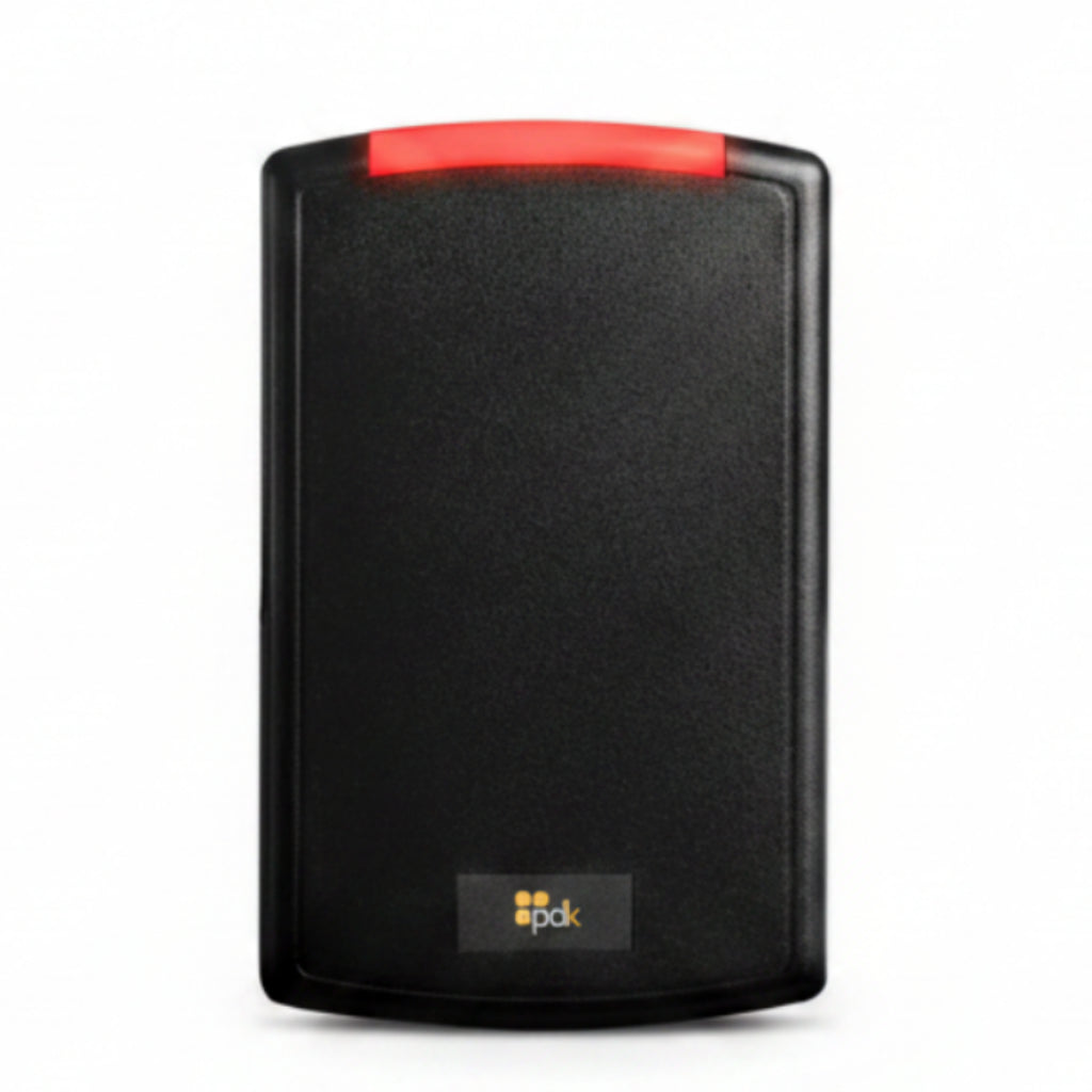 Red Single Gang Reader For High Security + Mobile Credentials **Discontinued - Replaced By PDA-RKPBV2**