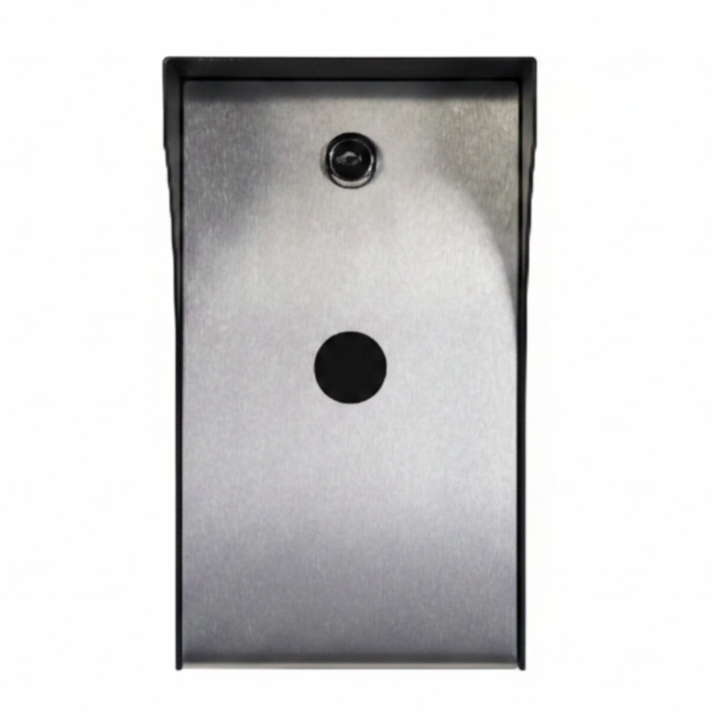 Red Pedestal Mount Single Door Expansion Node In Outdoor Enclosure - Ethernet Enabled
