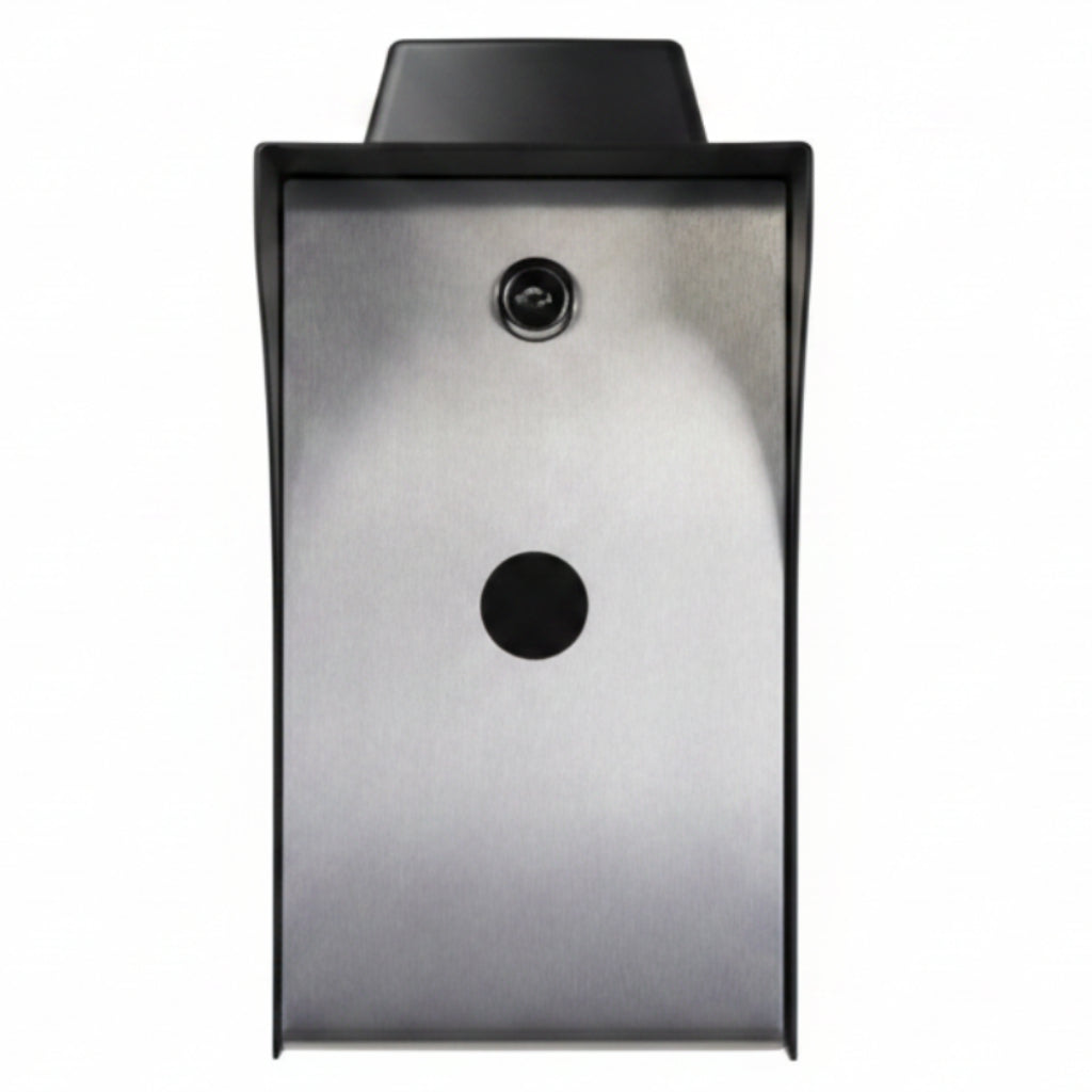 Red Pedestal Mount Single Door Expansion Node In Outdoor Enclosure - Wireless Enabled