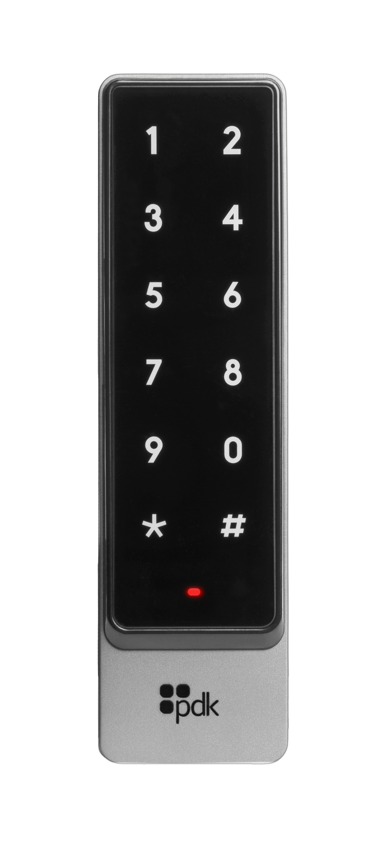RED RUGGED MULLION KEYPAD WITH READER FOR PROX CREDENTIALS ONLY
