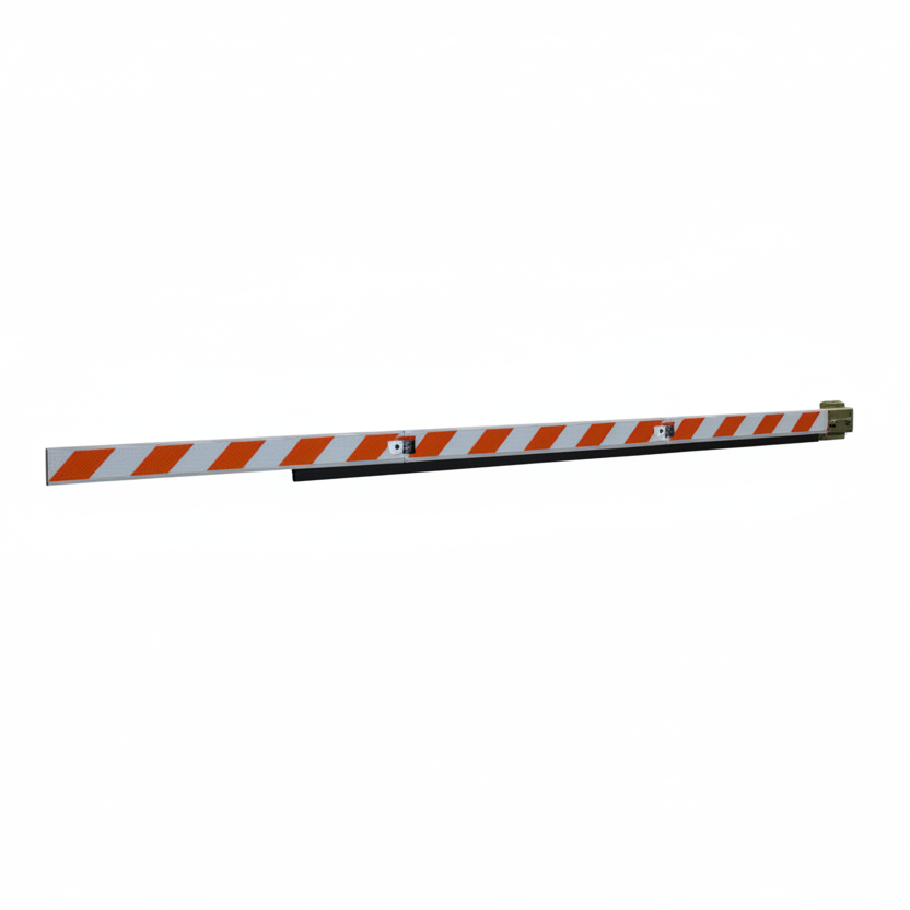 10' Aluminum (Side Mount) Barrier Arm. (For Use With Any Strongarm). Mounting Bracket Included. (5.23)