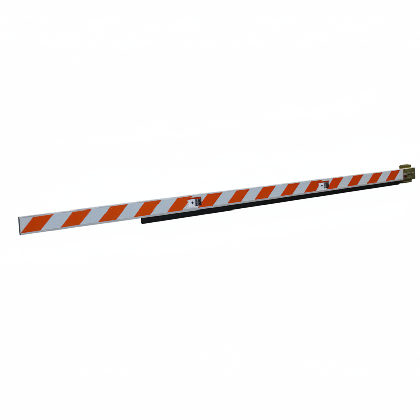 16' Aluminum (Side Mount) Barrier Arm. (Requires Strongarm 20 Or Larger). Mounting Bracket Included. (5.23)