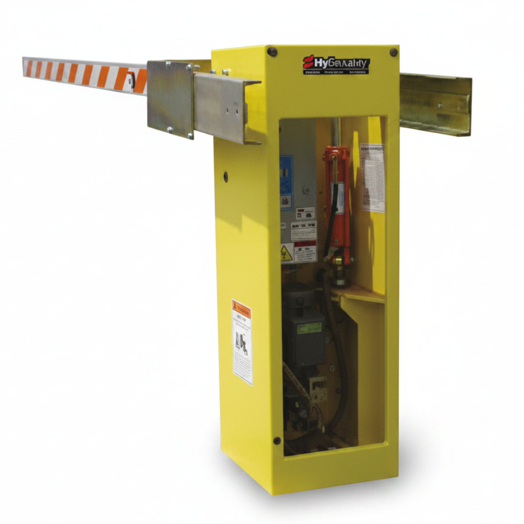 18' Aluminum (Yoke Mount) Barrier Arm (Requires Strongarm 20 Or Larger). Center Yoke Included.(5.23)