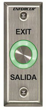 Enforcer Piezoelectric Request to Exit button by Seco-Larm