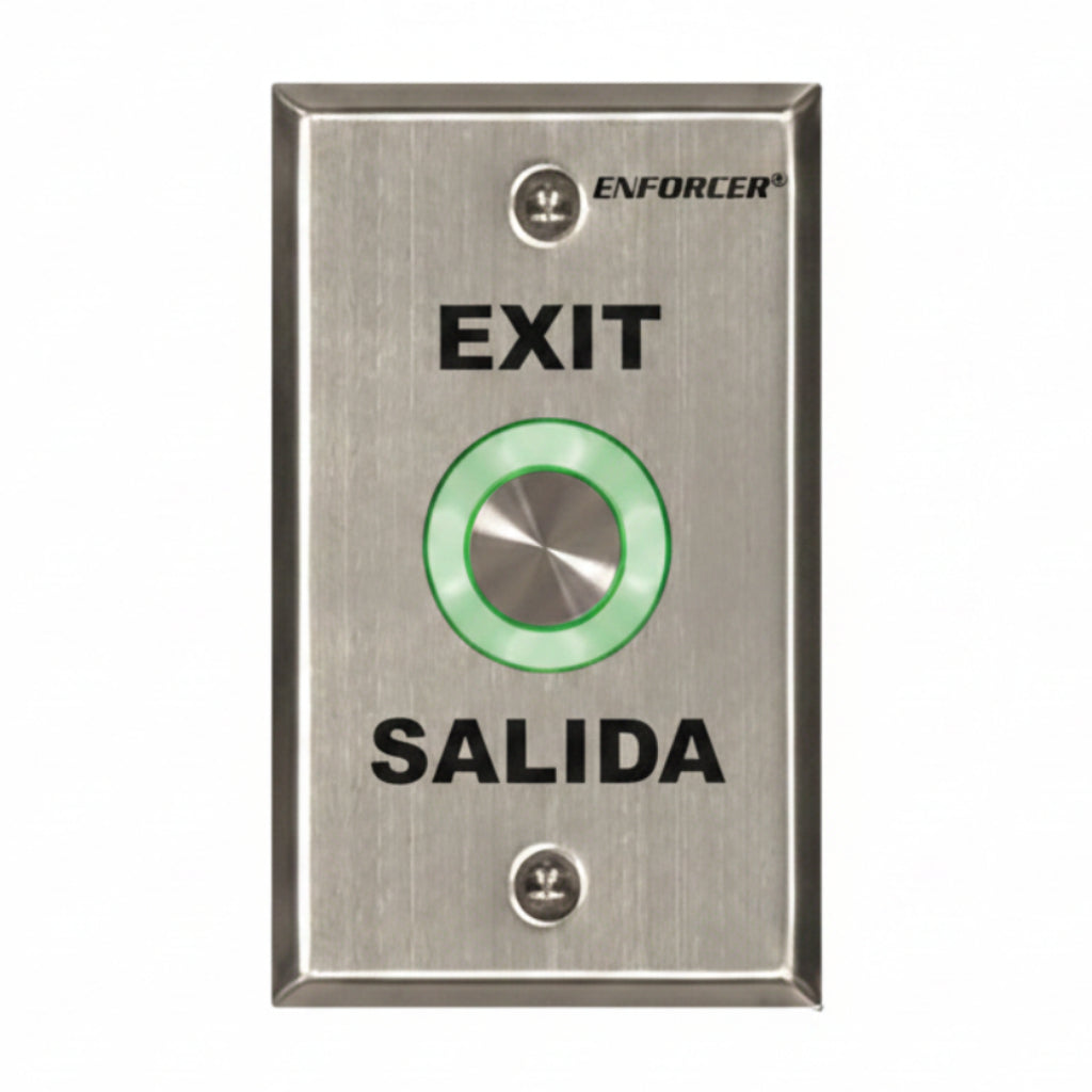 Enforcer Piezoelectric Request to Exit button by Seco-Larm
