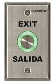 Enforcer Piezoelectric Request to Exit button by Seco-Larm