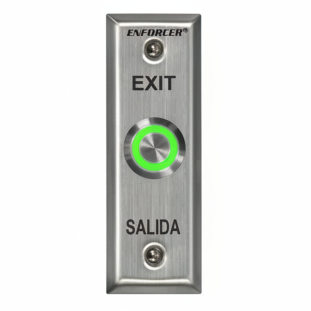 Illuminated Slimline Vandal Resistant Rte Button(1.24)