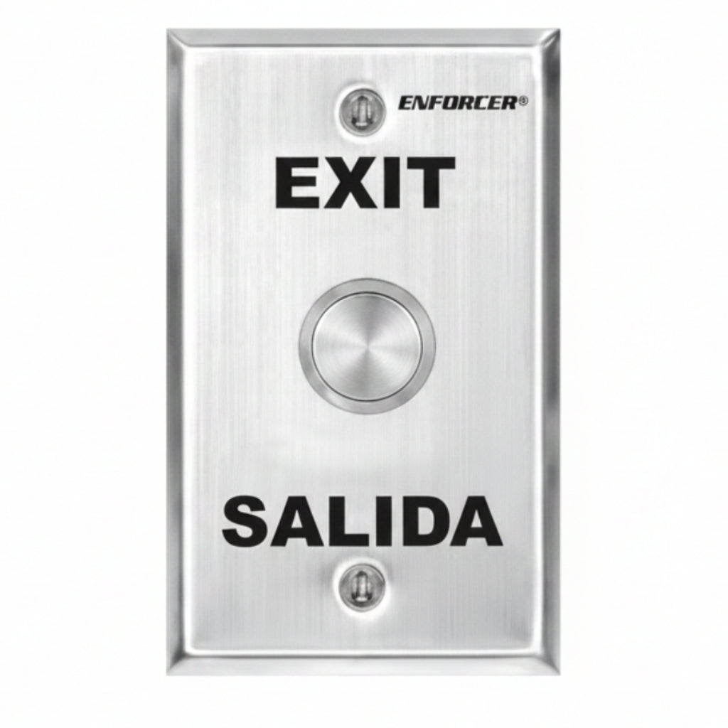 Vandal Resistant Exit Button - Stainless Steel( Weather-Proof Model)(1.24)