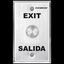 Vandal Resistant Exit Button - Stainless Steel( Weather-Proof Model)(1.24)