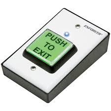 Wireless Green "Push To Exit" Button With Built In Rf Transmitter, Works With Seco 315 Mhz Rec. 9Vdc Battery Included (2.24)