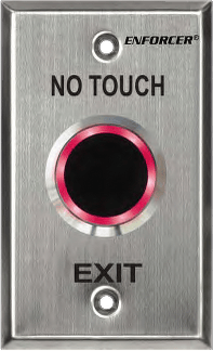 Enforcer "No Touch" Request to Exit button by Seco-Larm