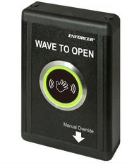 Surface Mount Enforcer "No Touch" Request to Exit button by Seco-Larm