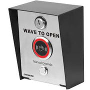 Post Mount Wave-To-Open Sensor With Weatherproof Access Box, Includes Manual Override Button, 12/24VDC