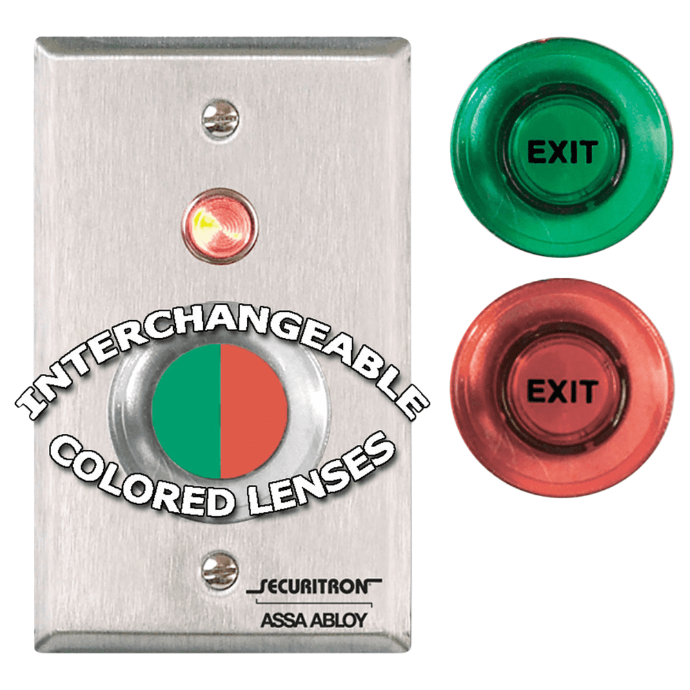 2" Round Momentary Button, Dpdt, Illumunated (6.22)