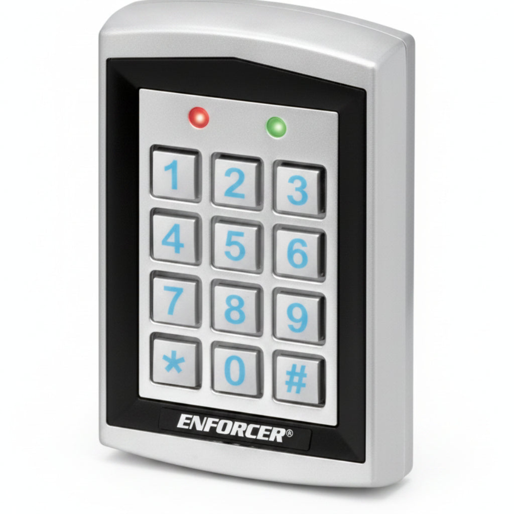 Enforcer Sealed Housing Weatherproof Stand-Alone Keypad with Proximity Card Reader, 1010 Code
