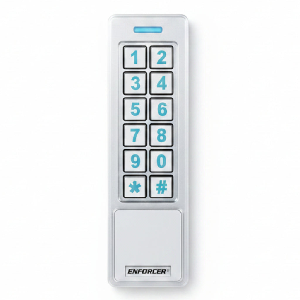 Surface Mount Bluetooth Keypad With Reader, Metal Housing, Weather Proof, And One Relay Output(1.24)