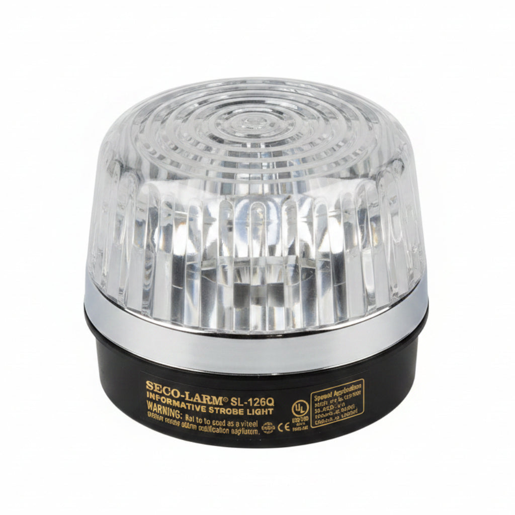 Clear Strobe Light (6-24VDC)