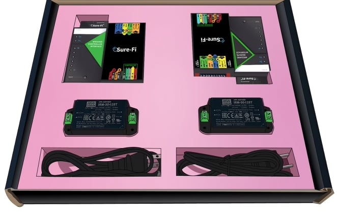 Sure-Fi Wireless Wiegand Bridge Kit by Sure-Fi