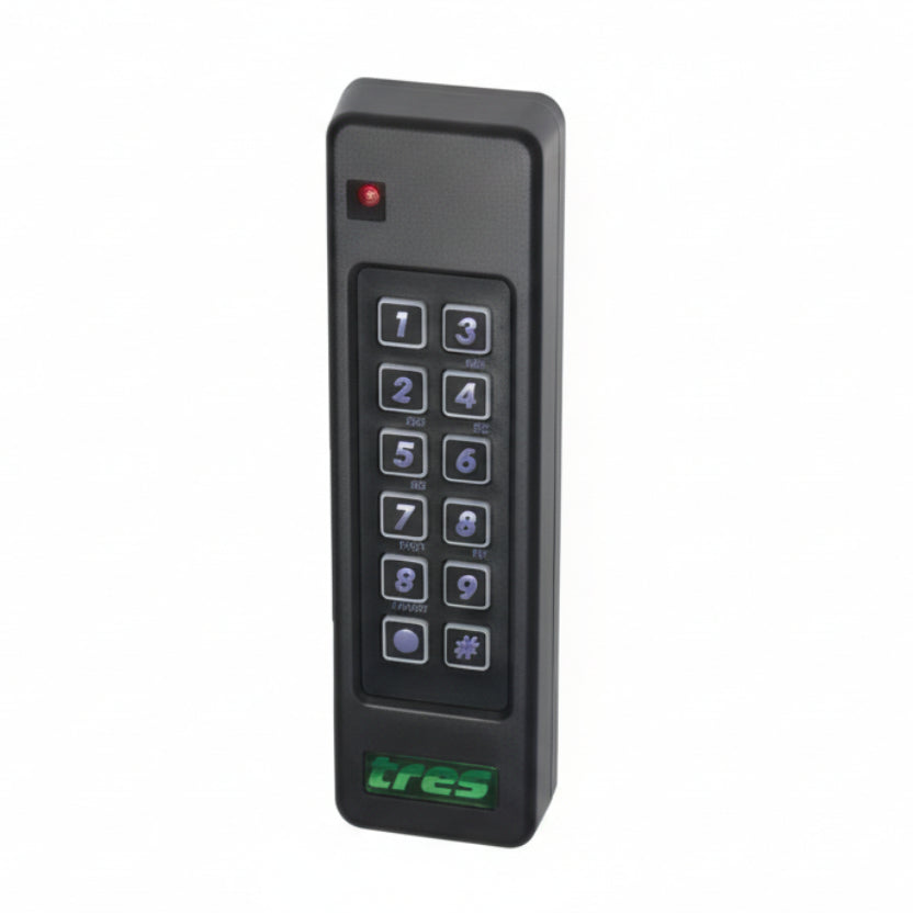 Tres Mullion Mount Wiegand Reader / Keypad Combination (AWID And HID)