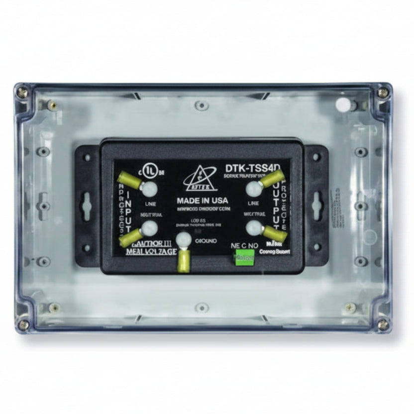 TVSS 120Vac 54Ka Series In NEMA4 Enclosure With Dry Contacts