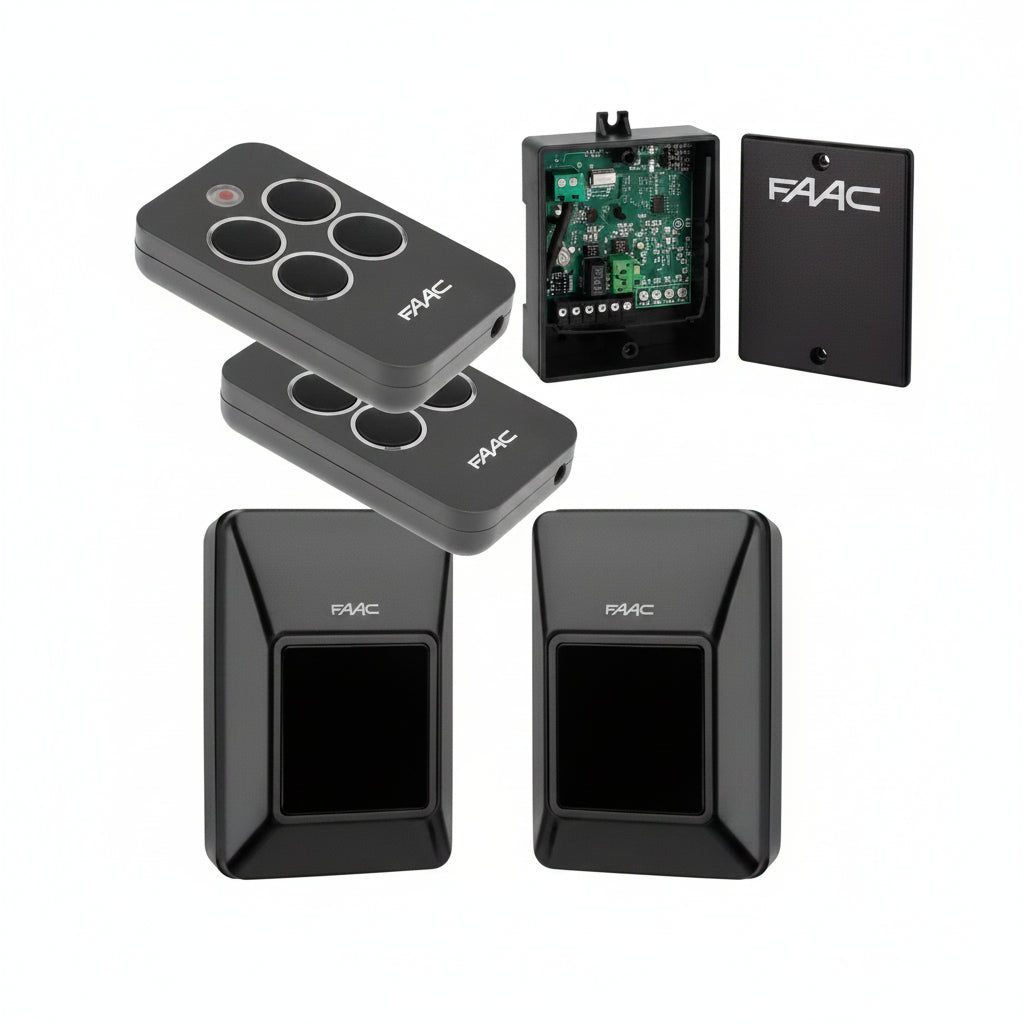 Single Swing Gate Accessory Kit (Includes: Photocell, Radio Receiver, And (2) Transmitters)